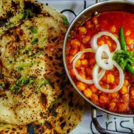 Amritsari Kulcha with Channa